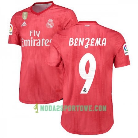 Koszulka Real Madryt BENZEMA 11 Trzeci Stroje Piłkarskie 2018-2019 Krótki Rękaw